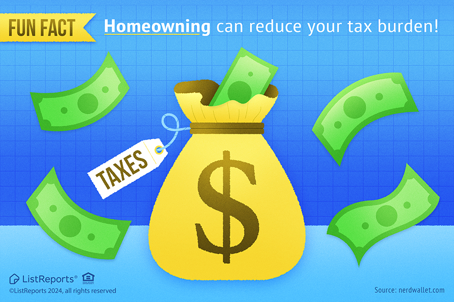 Homeowning can reduce your tax burden header image.