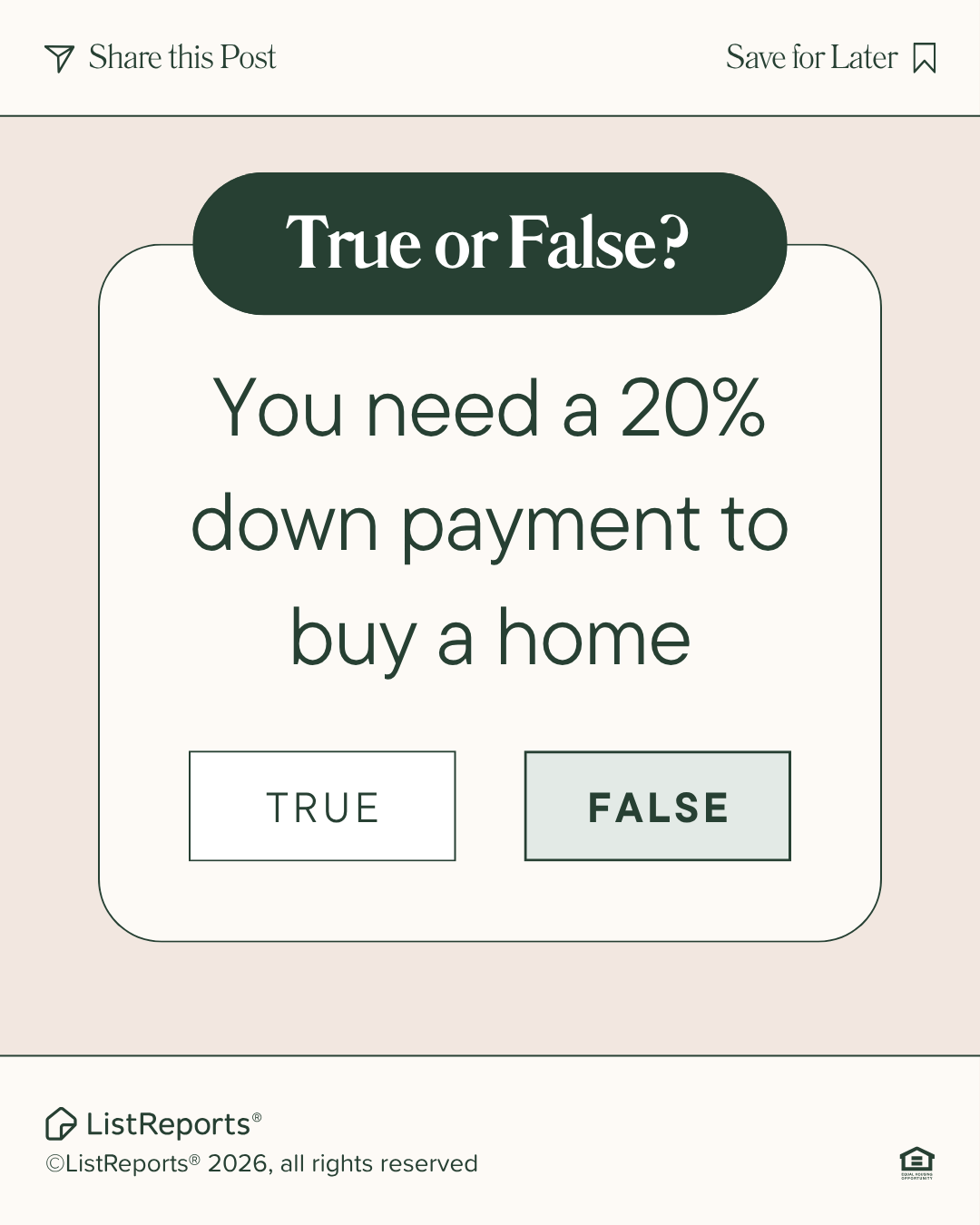 True or False? header image.