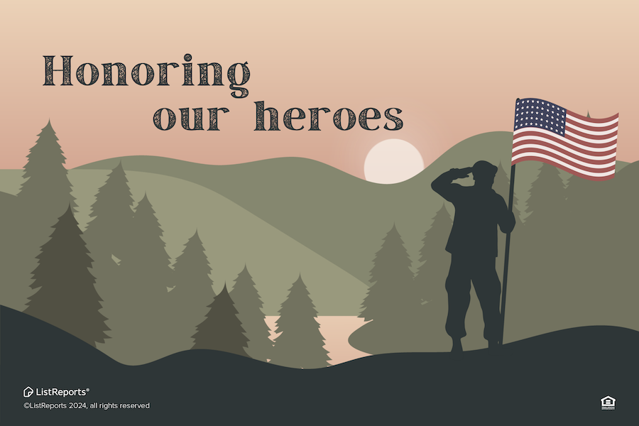 Happy Veterans Day header image.