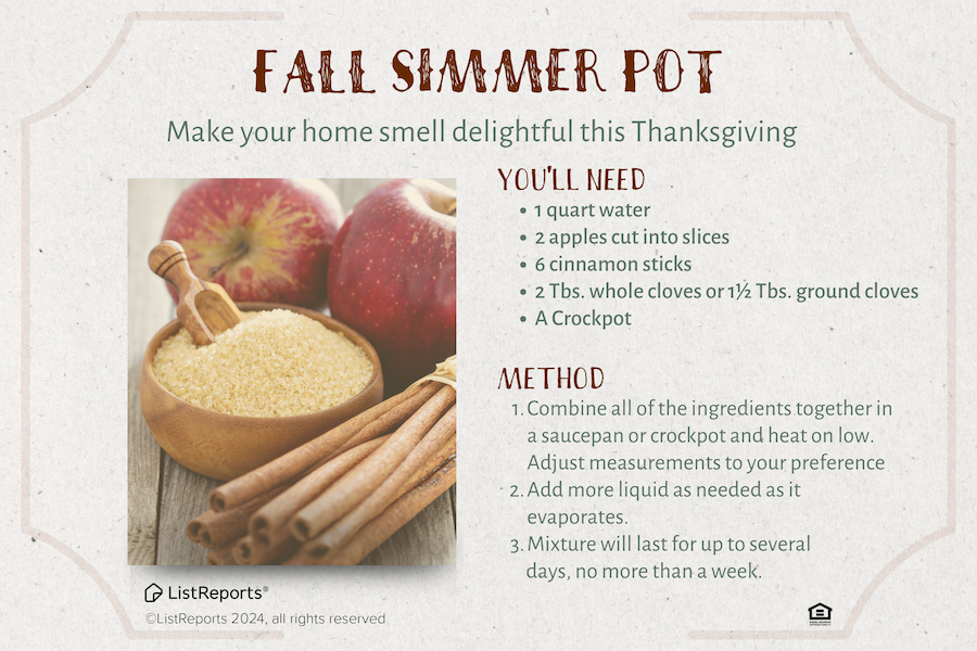 Make Your Home Smell like Thanksgiving header image.
