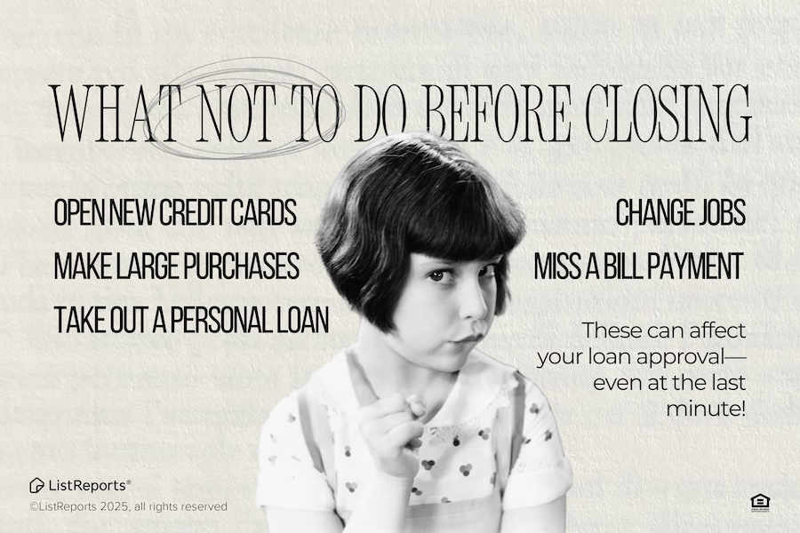 What Not to do before Closing header image.