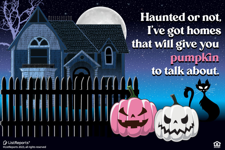 Haunted homes? header image.
