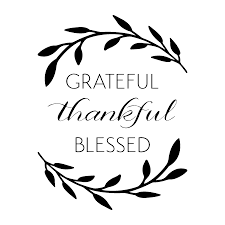 Grateful, thankful, blessed header image.