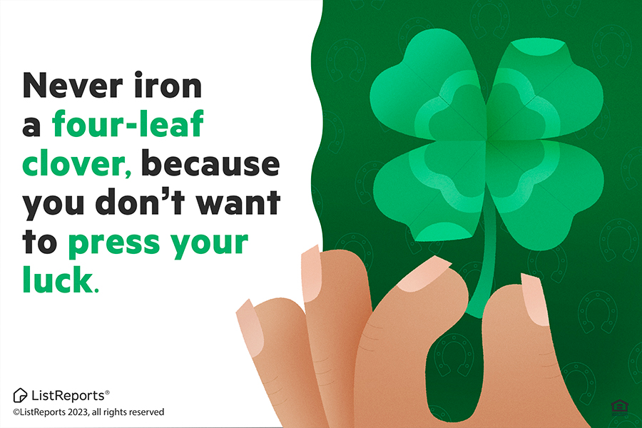 Happy St. Patrick's Day header image.