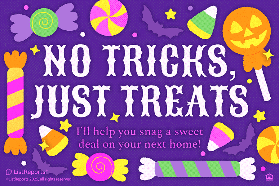 No Tricks, Just Treats header image.