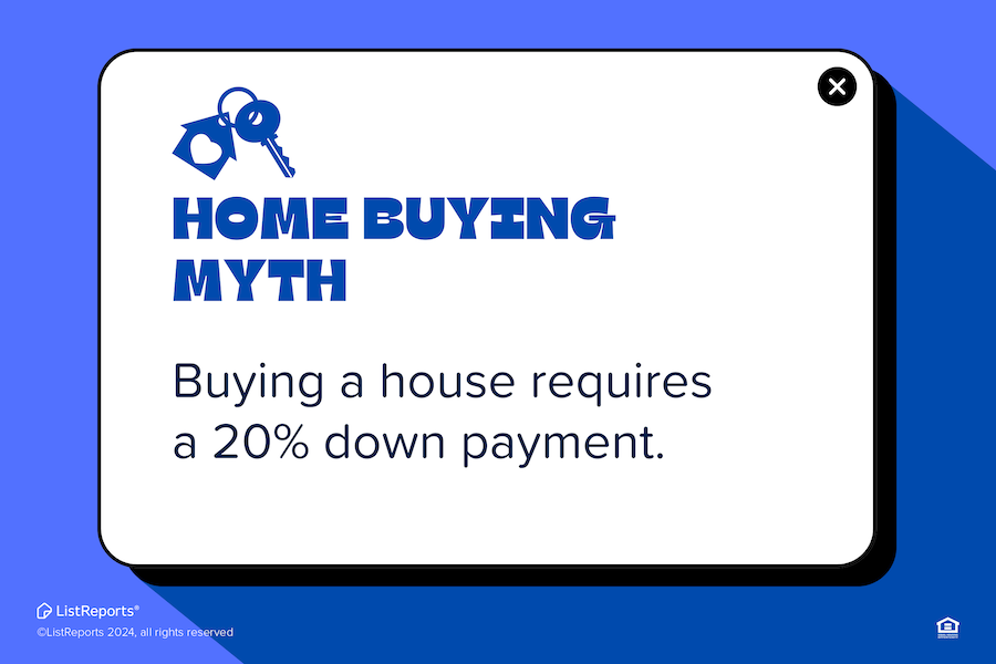 Home Buying Myth header image.