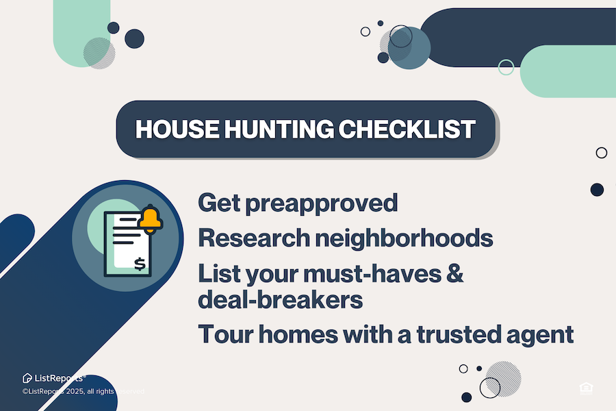 House Hunting Checklist header image.