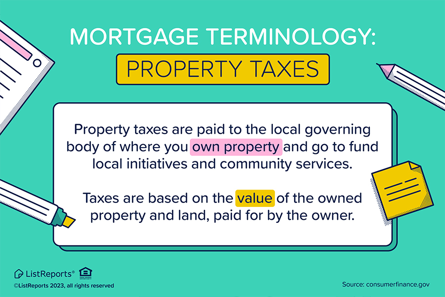 Property Taxes header image.