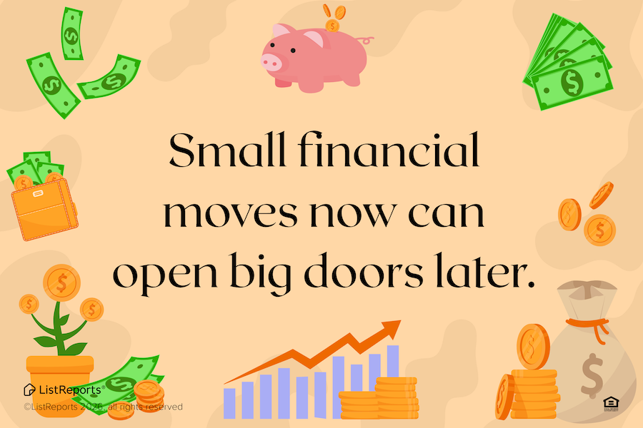 Small Moves Can Help Later header image.