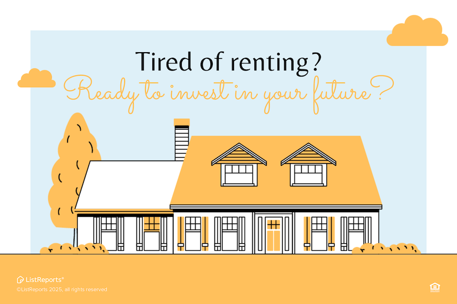 Tired of Renting? header image.