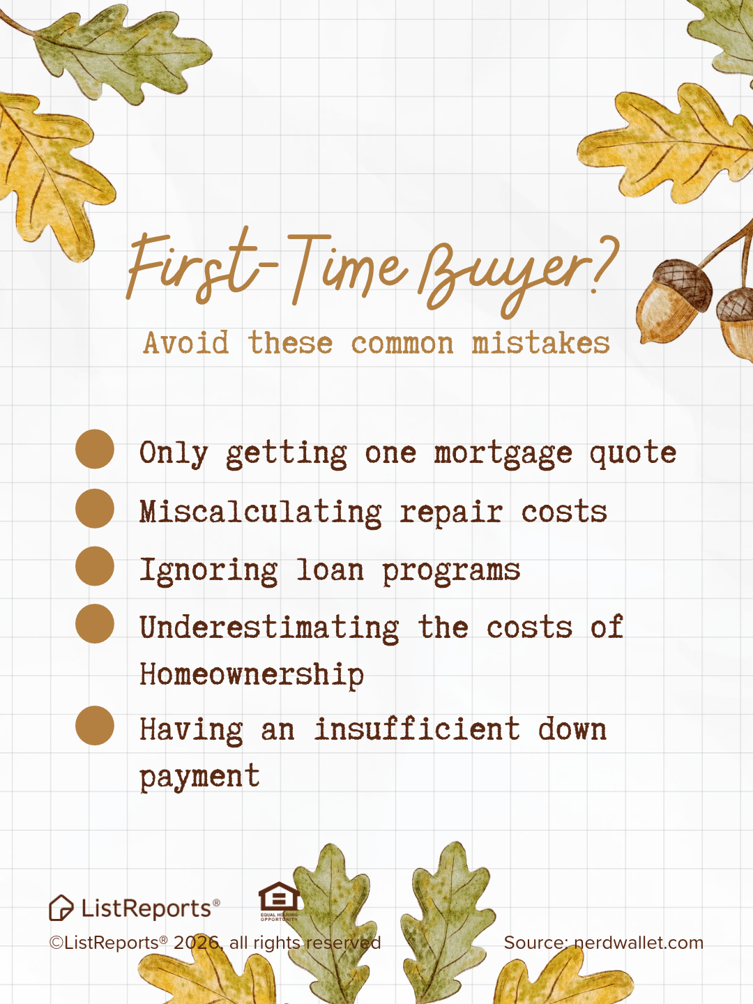 First Time Buyer header image.