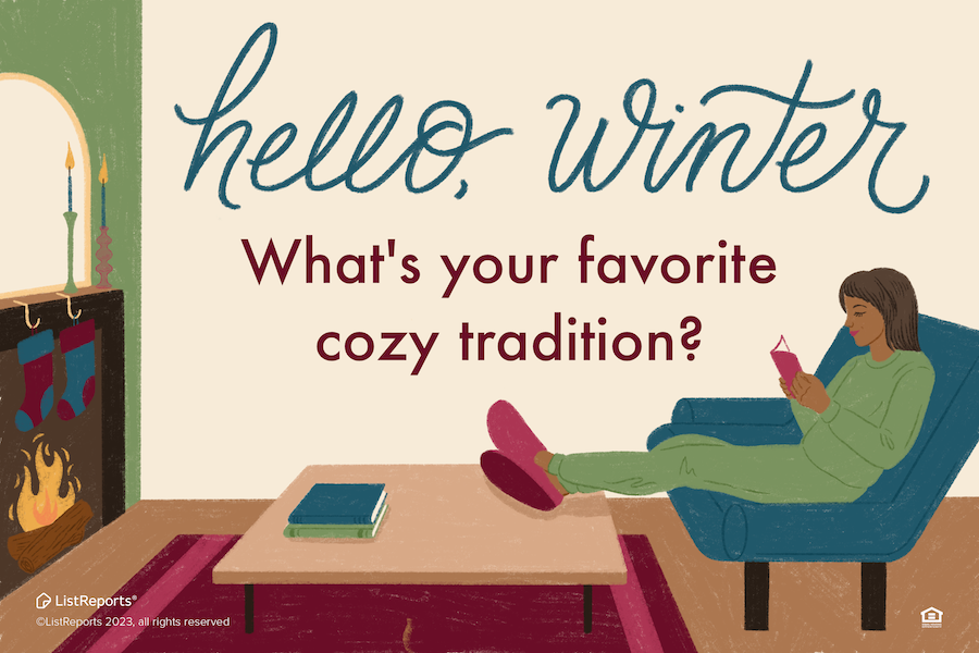 What's your favorite cozy tradition? header image.