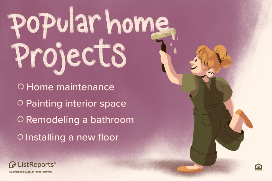 Popular Home Projects header image.