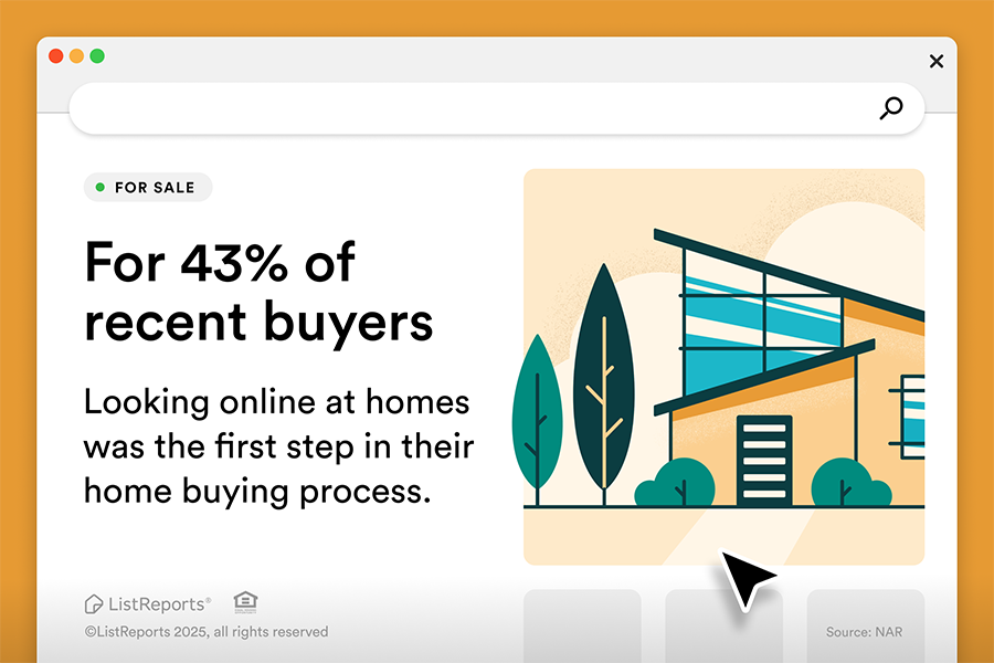Looking Online is the First Step header image.