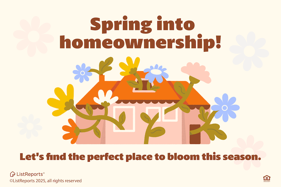 Spring into Homeownership header image.