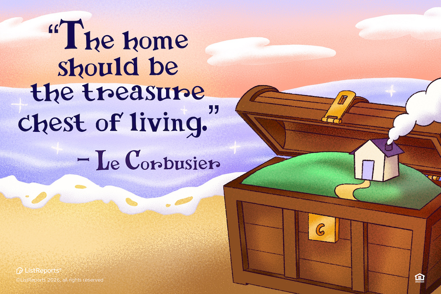 Home is the Treasure Chest header image.