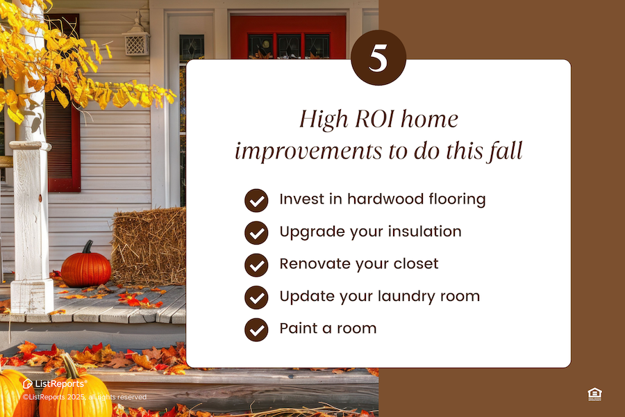5 Home Improvements header image.