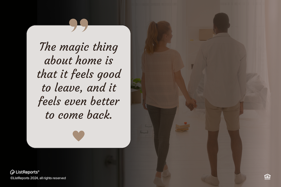 Love coming home header image.