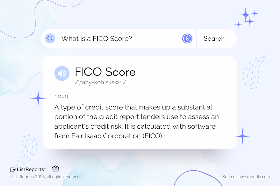 FICO Score header image.