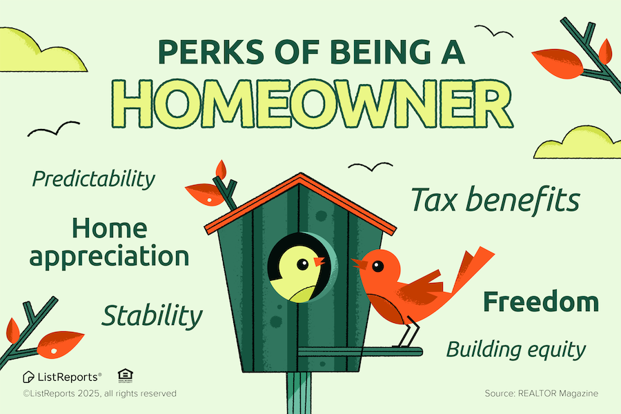 Perks of Being a Homeowner header image.