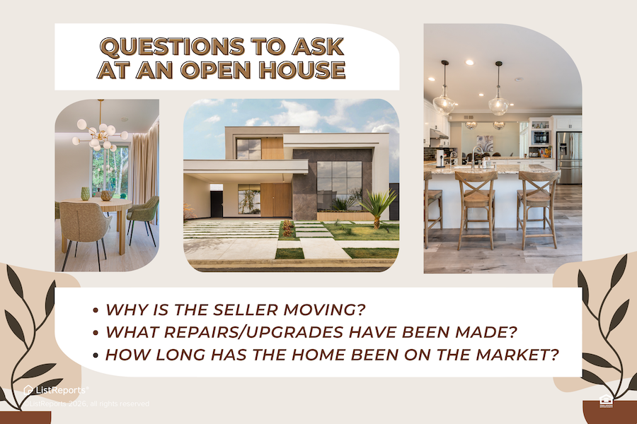 Questions at an Open House header image.