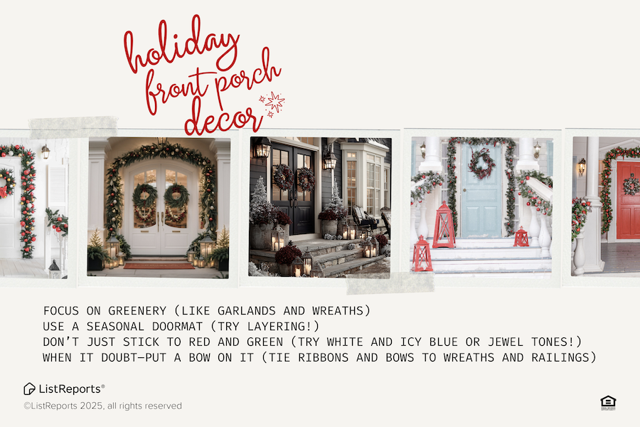 Holiday Front Porch Decor header image.