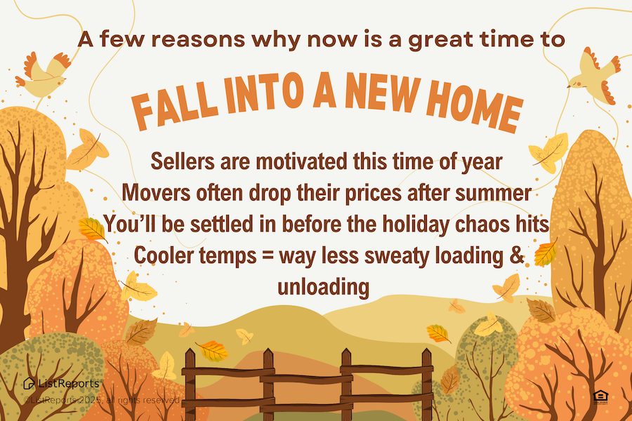 Fall Into a New Home header image.