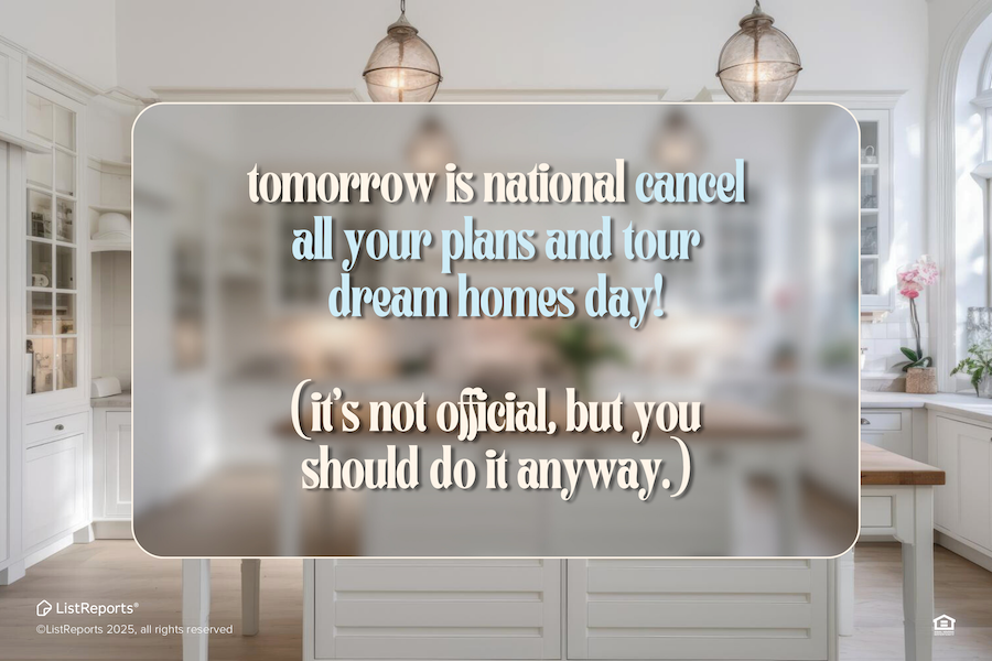 Let's Tour a Home header image.