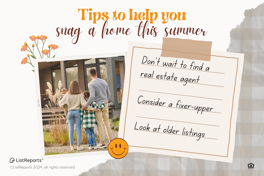 Snag a home this summer header image.