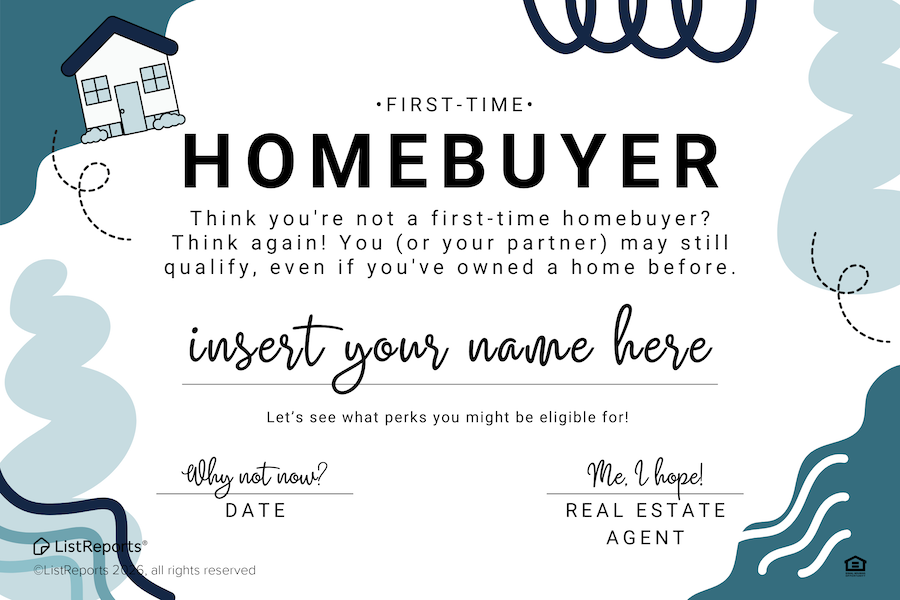 First Time Homebuyer header image.