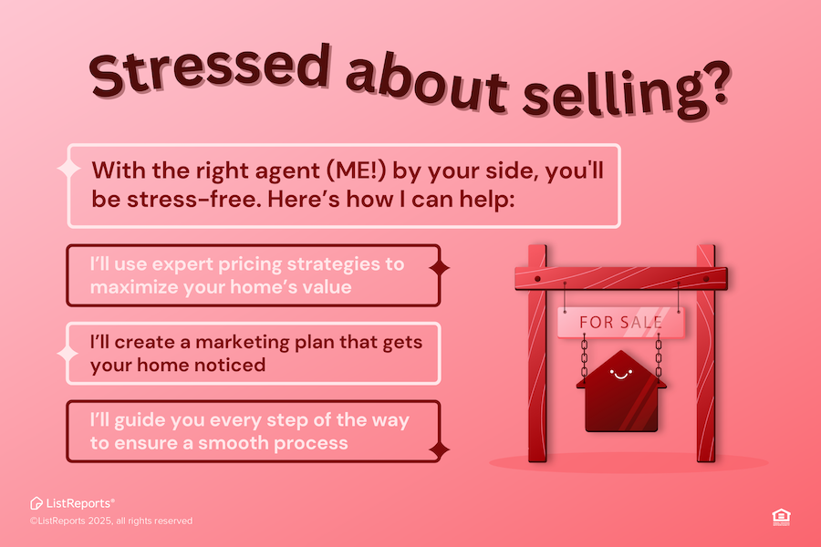 Stressed about selling? header image.