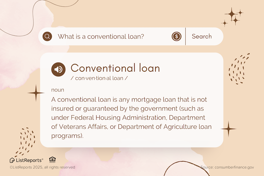 Conventional Loan header image.