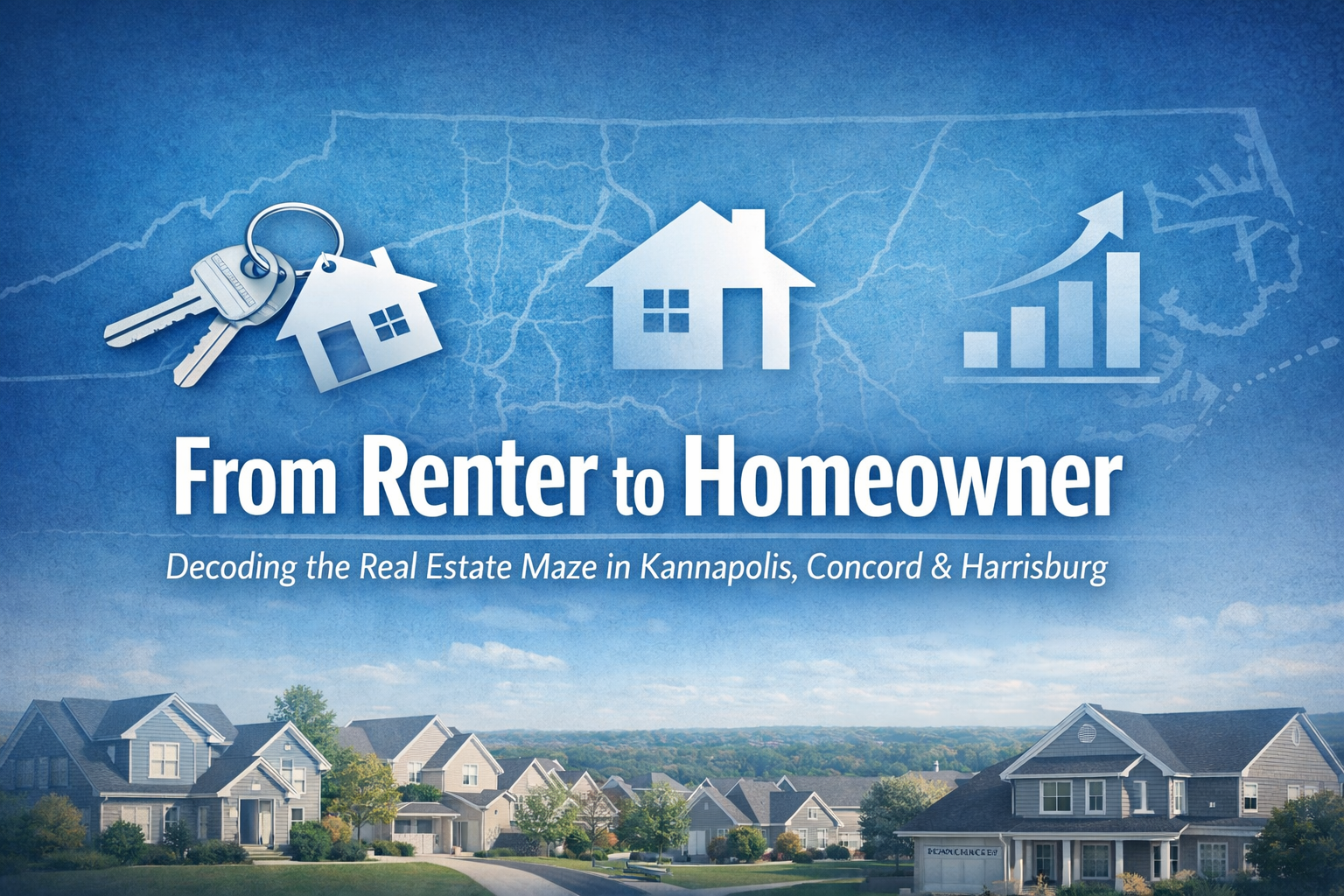 From Renter to Homeowner: Decoding the Real Estate Maze in Kannapolis, Concord, and Harrisburg NC