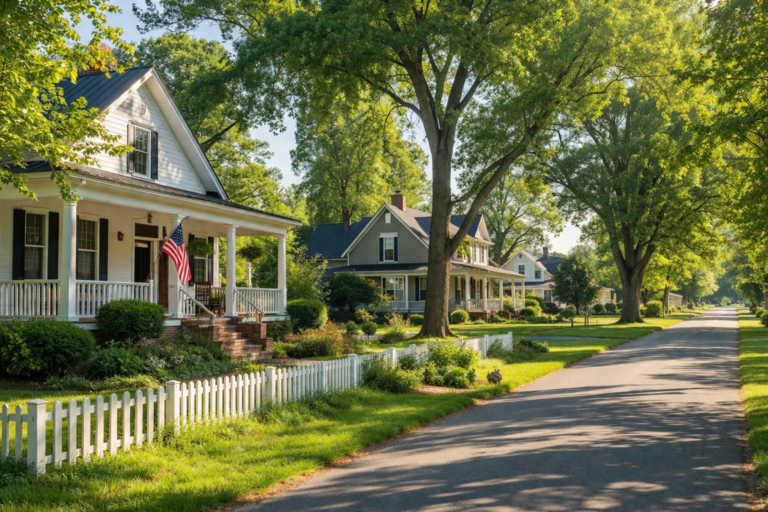 Photo of peaceful living on Mt Pleasant North Carolina