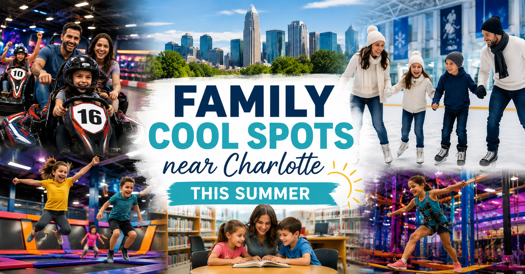 7 Places to Beat the Heat Near Charlotte While Exploring Life in Cabarrus County header image.