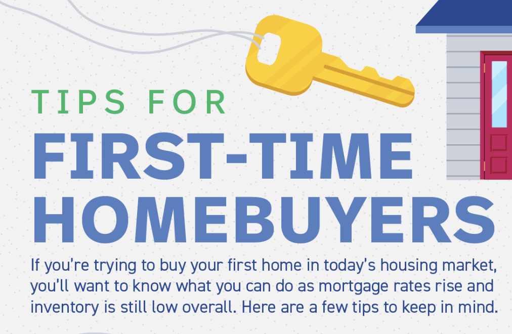 Tips For First-Time Homebuyers header image.