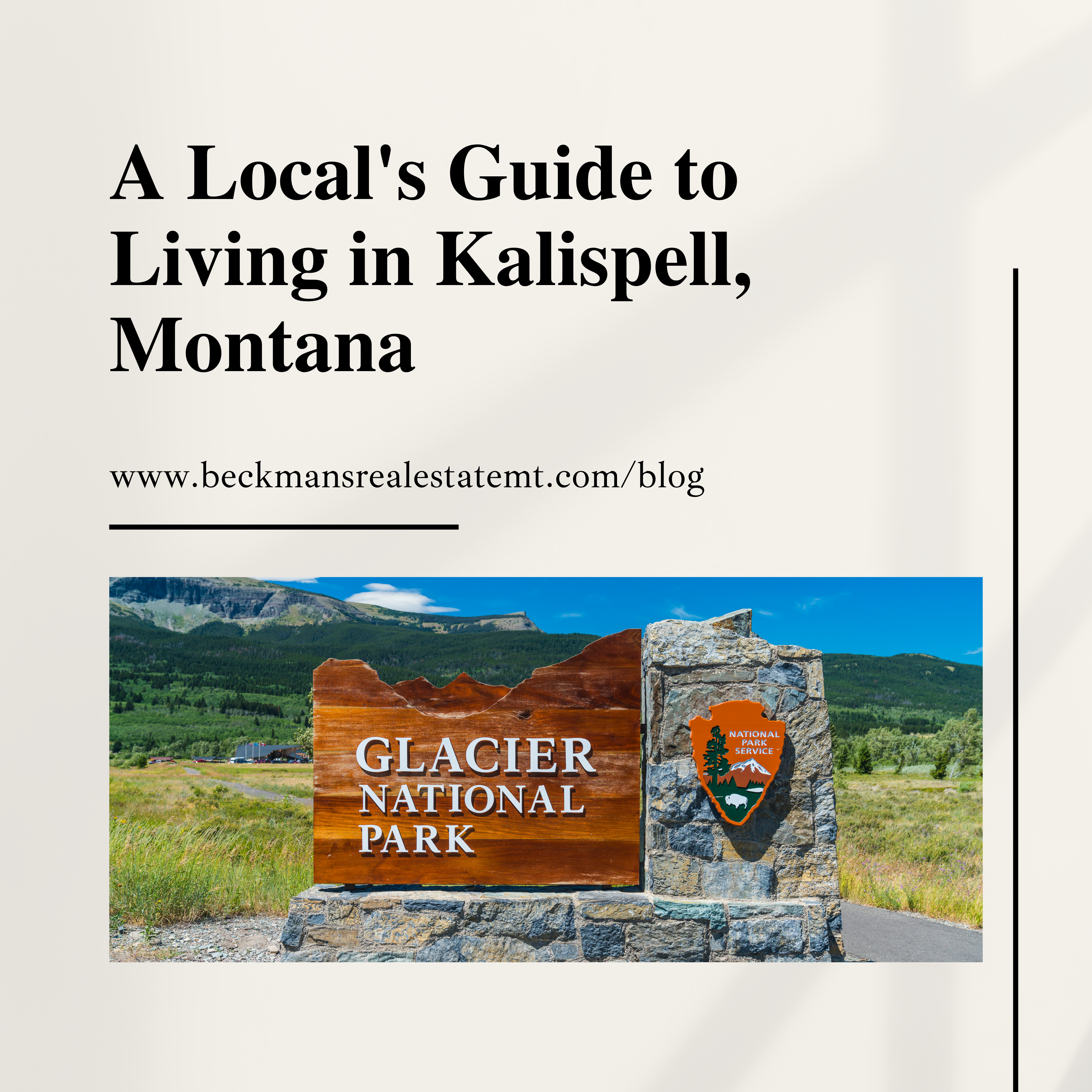 A Local's Guide to Living in Kalispell, Montana header image.