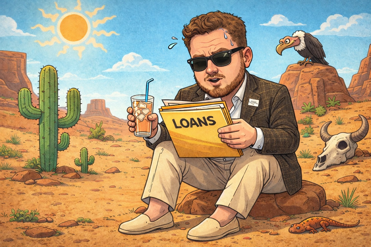 Scott Bryant Reading Up on Loans