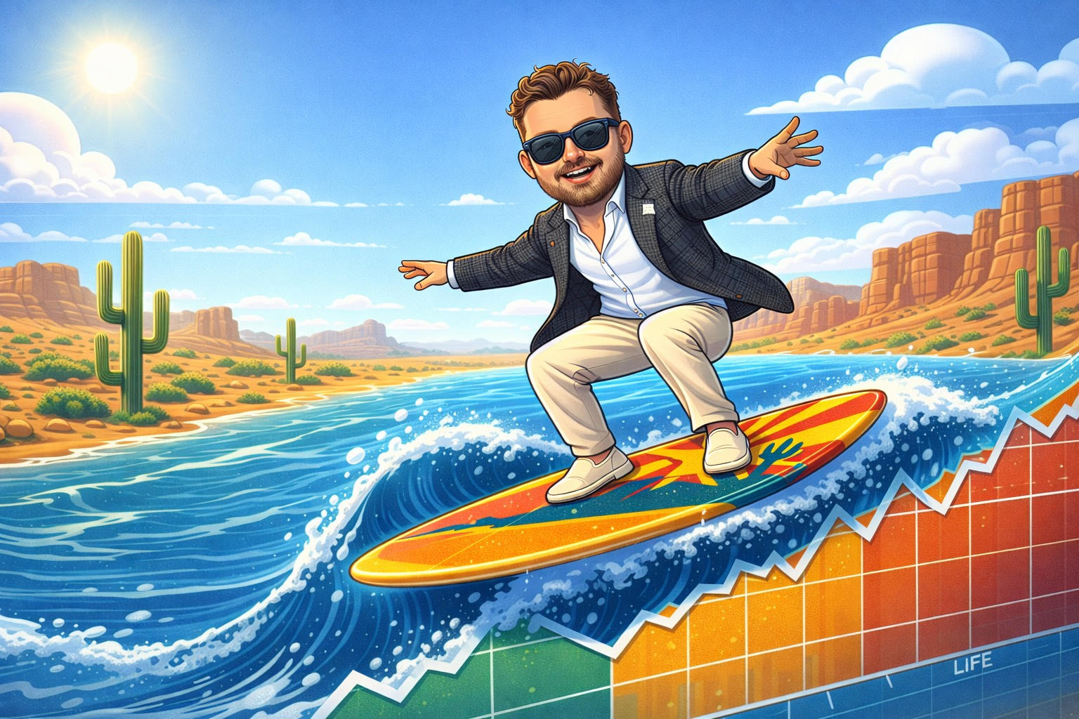 Scott Bryant Surfing on a Graph