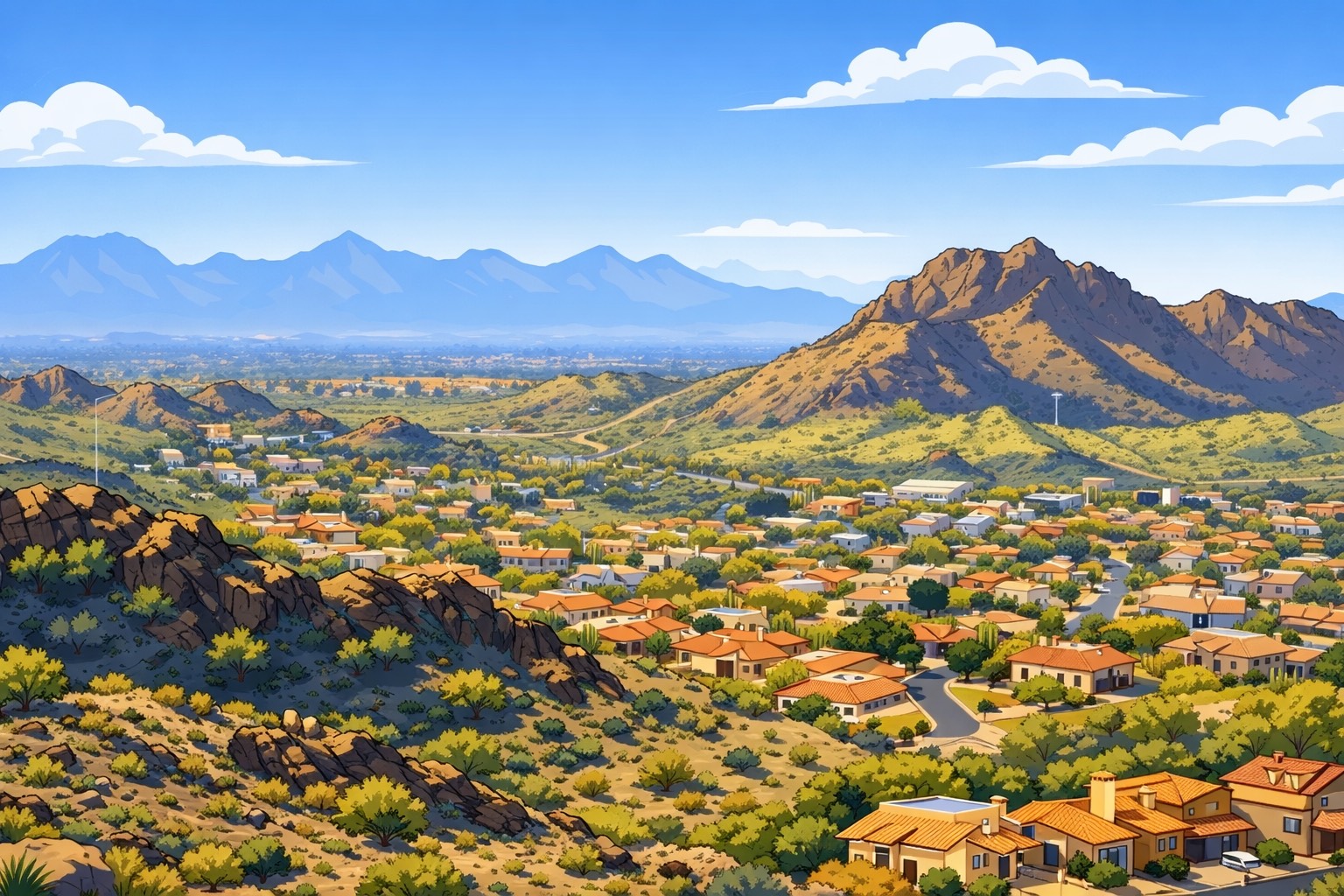 Cartoon Of Moon Valley | Scott Bryant is the Top Agent there