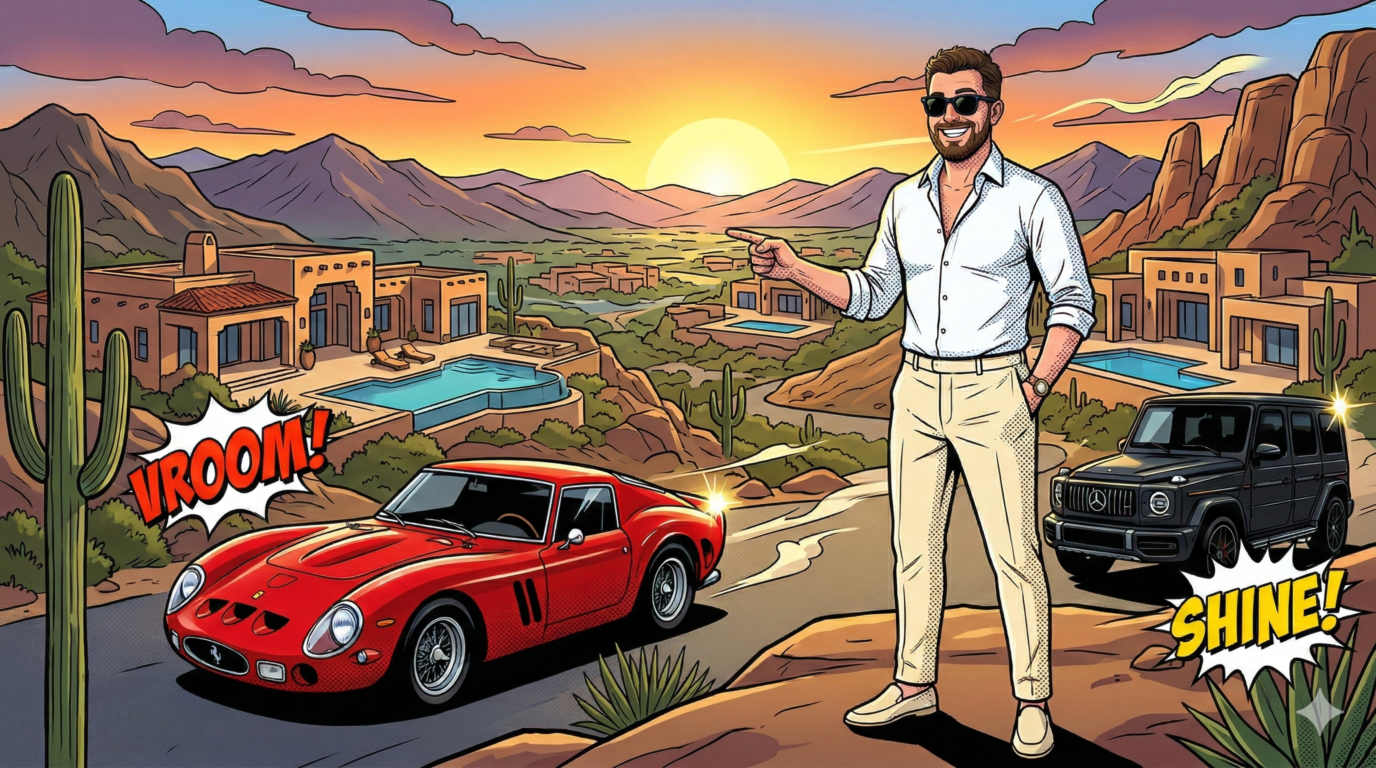 Scott Bryant in Luxury Area