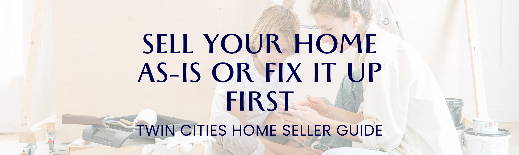 Sell home as-is or fix up first