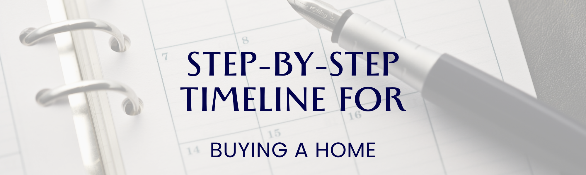 A Step-by-Step Timeline for Buying a Home in Minnesota header image.