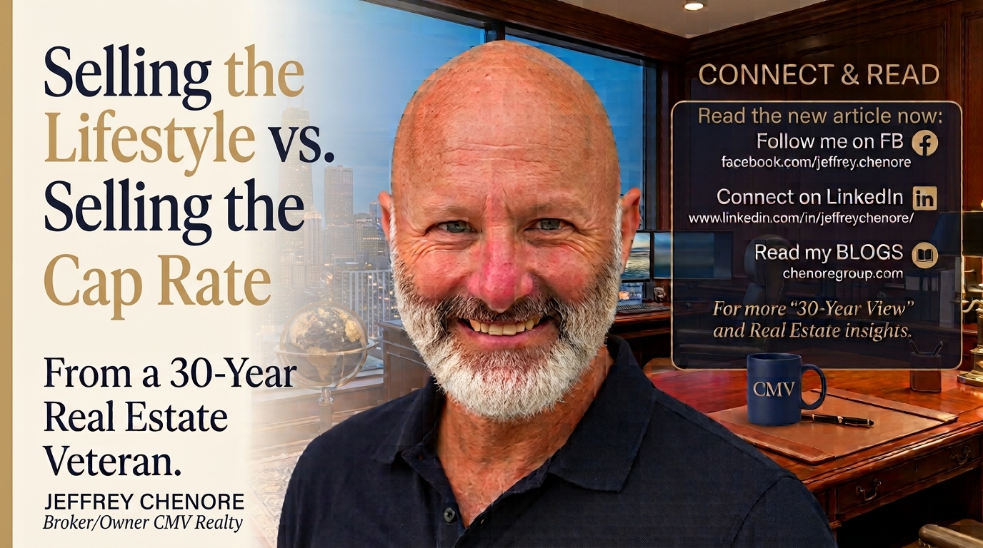 Selling the Lifestyle vs. Selling the Cap Rate: How We Position High-End Homes for Business Minds header image.