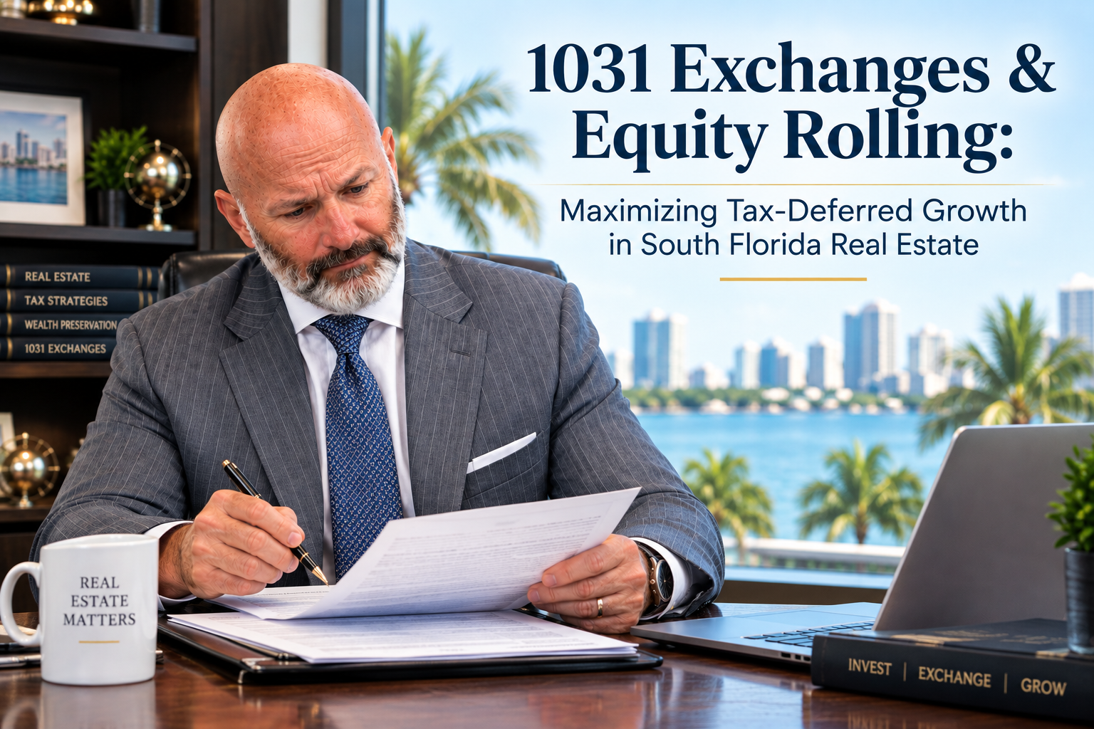 1031 Exchanges & Equity Rolling: Maximizing Tax-Deferred Growth in South Florida Real Estate header image.
