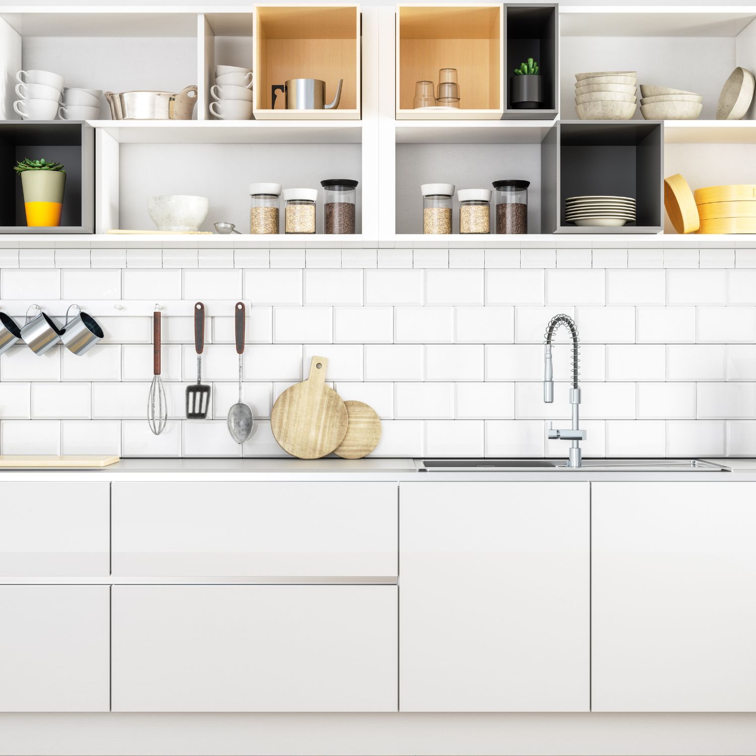 6 Ways to Update Your Cabinets without Replacing Them header image.