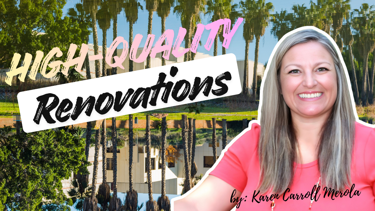 High Quality Renovation header image.