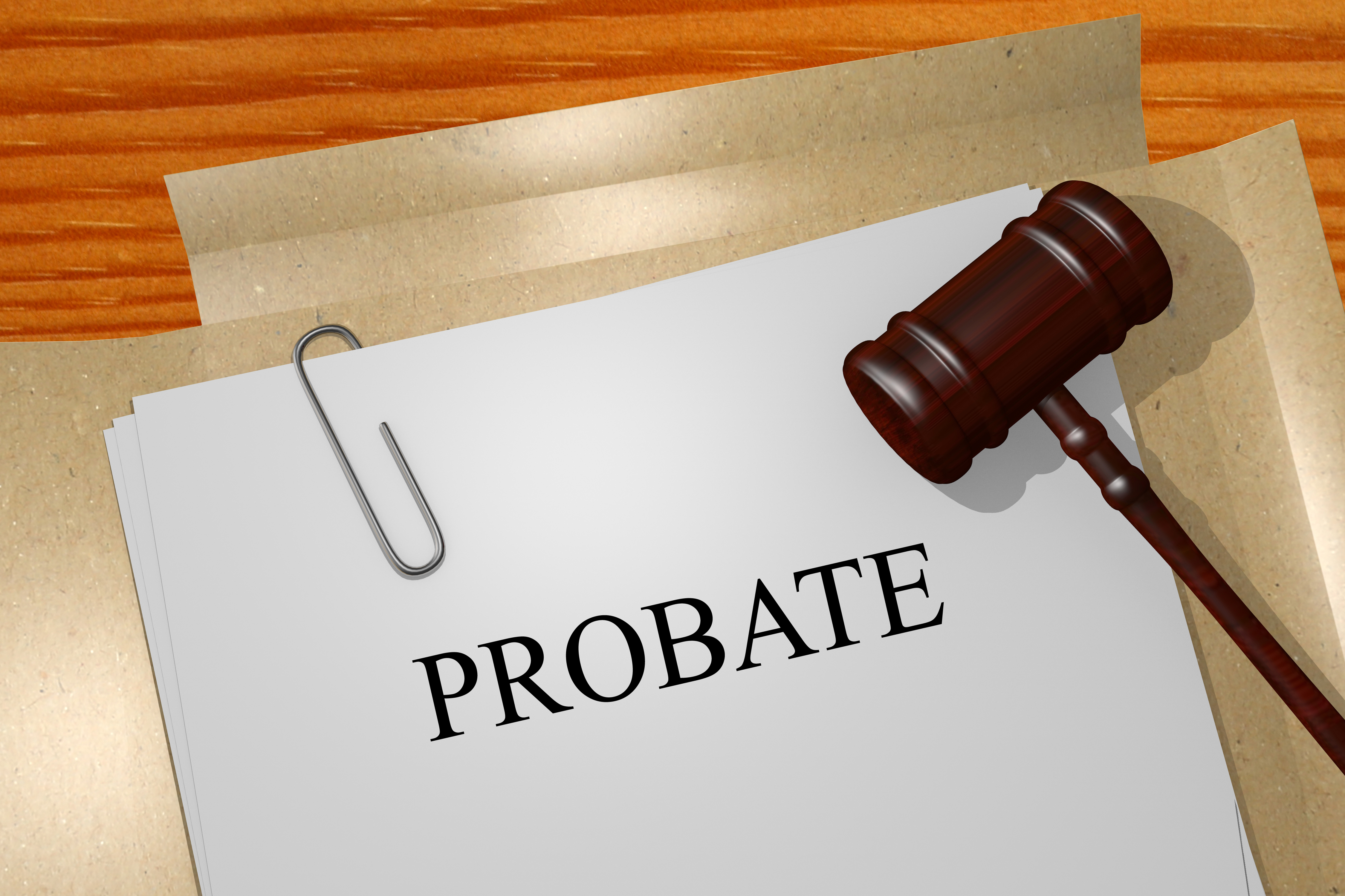 Probate Sales header image.
