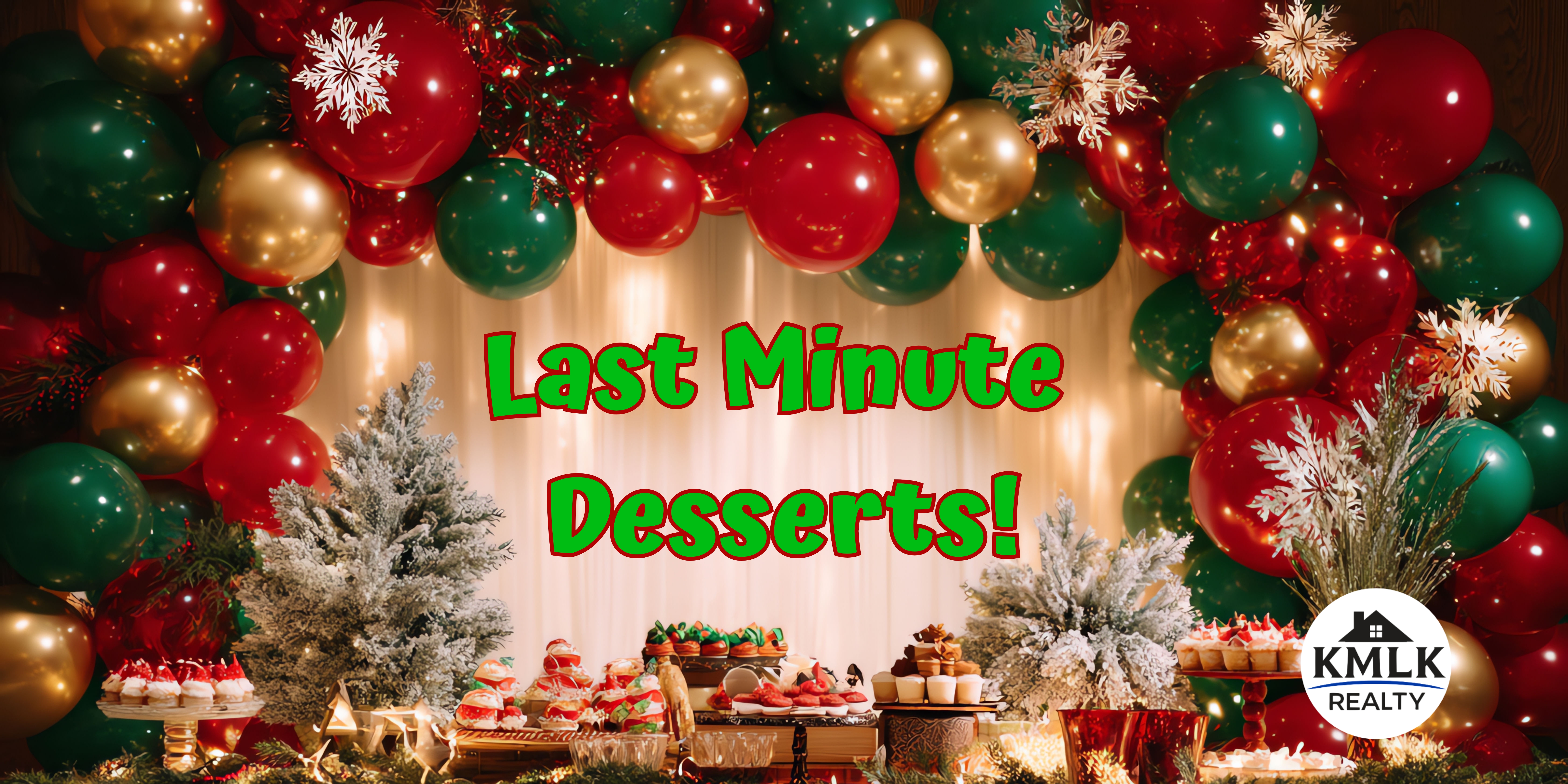 Last‑Minute Christmas Desserts You Can Still Bring To Dinner header image.