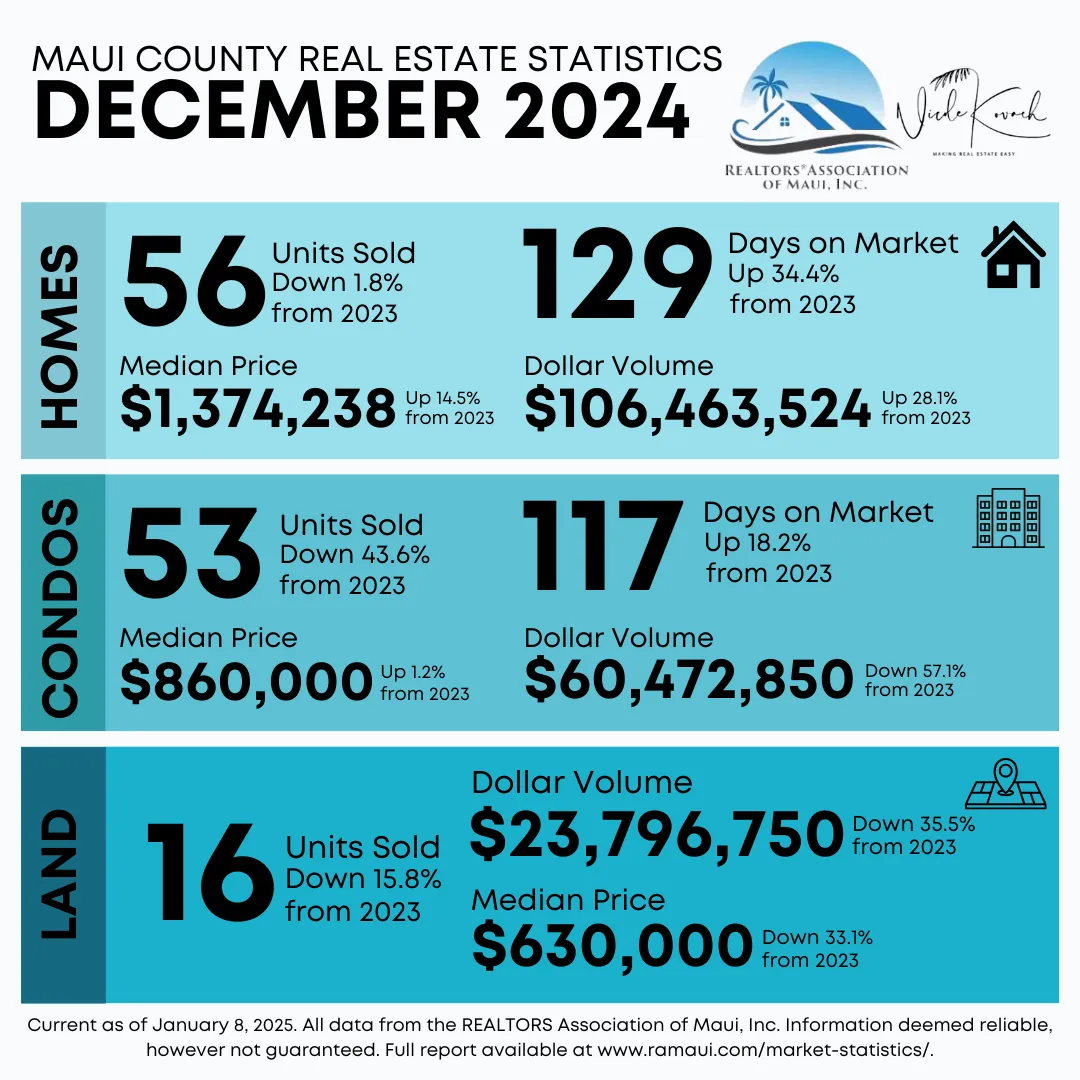 December 2024 Monthly Statistics header image.